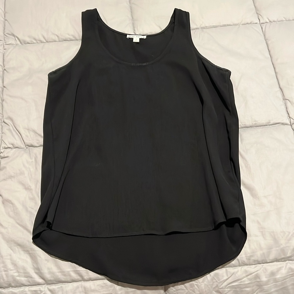 J crew sleeveless blouse